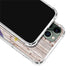 Philippines Flag Dark Wood iPhone 12 Pro Clear Case